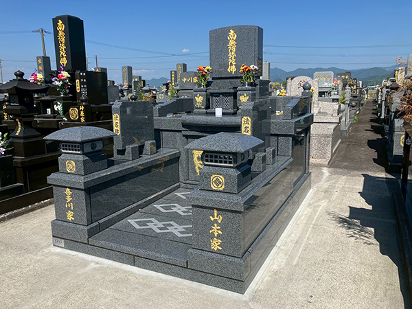 新規建墓 完成